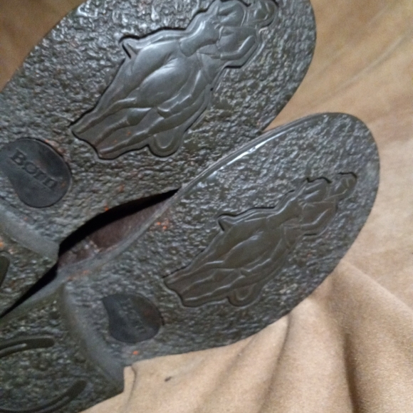 Børn Mayall Tall Riding Boots Size 8 1/2 Suede and Leather - Picture 14 of 16